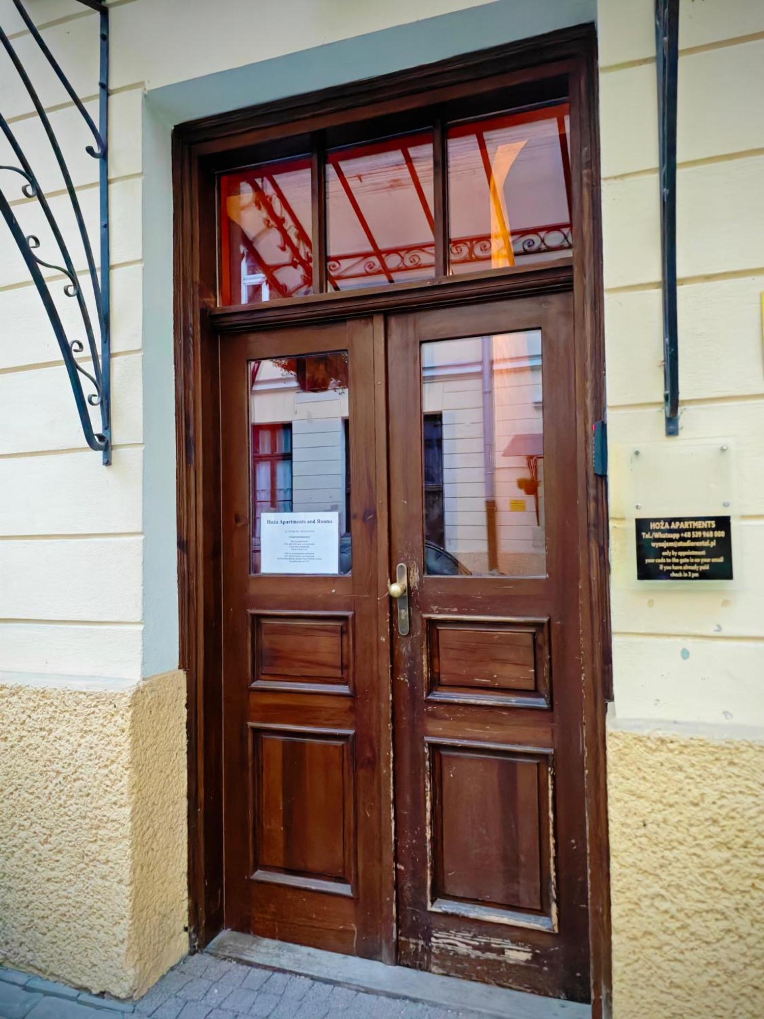 Apartamenty Hoza Attic Studio Warszawa Exteriör bild